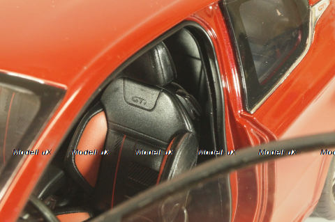 Peugeot 208 GTI 2013, red, 184700, Norev 1:18