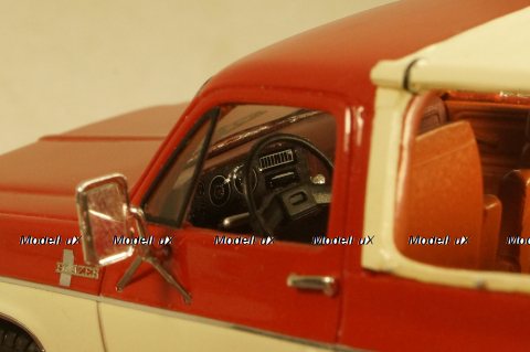 Chevrolet Blazer K5 Open Top red/white 1973-1978, GIM070B, GIM 1:43