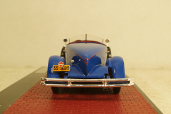 Duesenberg Model X McFarlan Boat Roadster blue, MX50406-041, Matrix 1:43