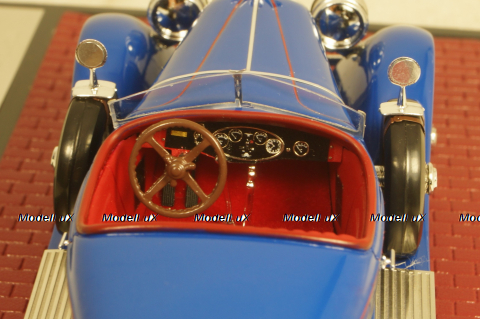 Duesenberg Model X McFarlan Boat Roadster blue, MX50406-041, Matrix 1:43