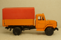 Зил-4331, оранжевый/красный , з-д Вега 1:43 