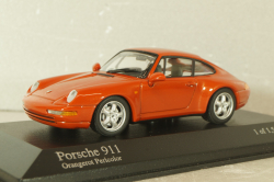 Porsche 911 (964) 1993, orange, 430063012, Minichamps 1:43