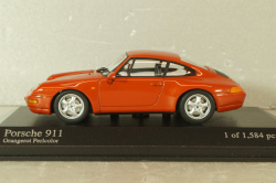 Porsche 911 (964) 1993, orange, 430063012, Minichamps 1:43