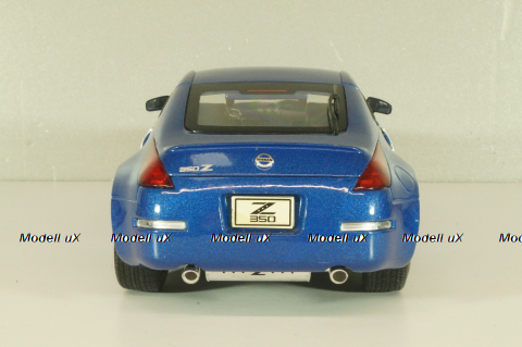 Nissan 350 Z 2002, blue, 92538, Road Signature 1:18