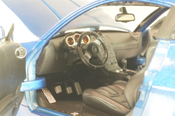 Nissan 350 Z 2002, blue, 92538, Road Signature 1:18