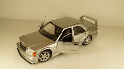 Mercedes 190E Evo 2 1990 Silver, S1801005, Solido 1:18