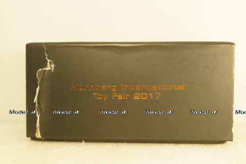 Mercedes SLS AMG ToyFair Nürnberg 2017, silver, IXO 1:43