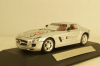 Mercedes SLS AMG ToyFair Nürnberg 2017, silver, IXO 1:43