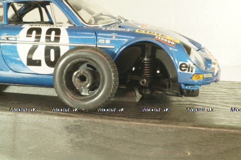 Alpine Renault 1600S # 20 1971, blue, Maisto 1:18 После ДТП!