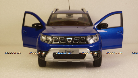 Dacia Duster MK2 2018, blue, 1804604, Solido 1:18