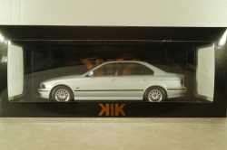 BMW 530d (E39) Sedan 1997, silver, 181051, KK-Scale 1:18