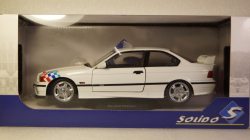 BMW M3 Coupe (E36) 1990, white, 1803903, Solido 1:18