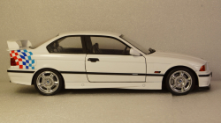 BMW M3 Coupe (E36) 1990, white, 1803903, Solido 1:18