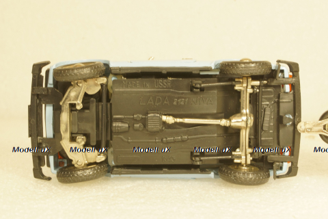 Ваз-2121 Нива с прицепом Скиф, Июнь 1989г.,  Тантал/Радон  1:43