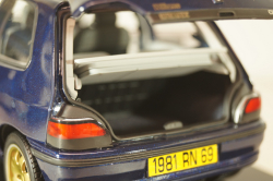Renault Clio Williams 1993, blue, 185230, Norev 1:18