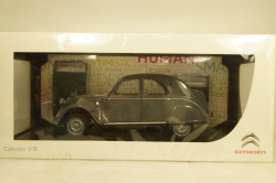 Citroen 2CV AZL Malle Bombee 1957, grey, Norev 1:18