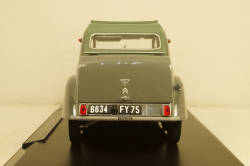 Citroen 2CV AZL Malle Bombee 1957, grey, Norev 1:18