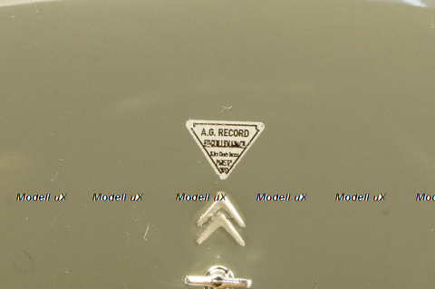 Citroen 2CV AZL Malle Bombee 1957, grey, Norev 1:18