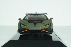 Lamborghini Huracan EVO2  Super Trofeo #63 2022, матовый оливковый,18-38305, Burago 1:43  