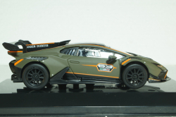 Lamborghini Huracan EVO2  Super Trofeo #63 2022, матовый оливковый,18-38305, Burago 1:43  