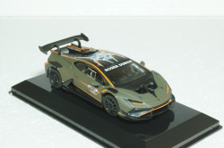 Lamborghini Huracan EVO2  Super Trofeo #63 2022, матовый оливковый,18-38305, Burago 1:43  