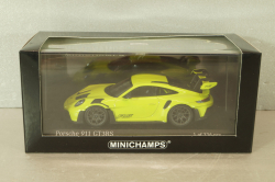 Porsche 911 (992) GT3 RS 2023,  green, with black wheells,, 410062111, Minichamps 1:43  