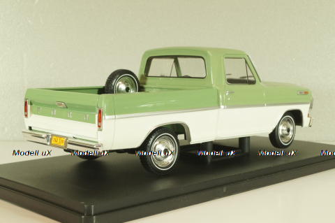Ford F-100 1970, green/white, WB124252, Whitebox 1:24