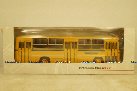 Икарус-260 Leipziger Verkehrsbettriebe yellow/blue, PCL47155, Premium Classixxs 1:43