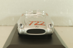 Mercedes-Benz 300 SLR #722 Mille Miglia 1955, S.Moss/D.Jenkinson, silver, 432553100, Minichamps 1:43