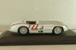 Mercedes-Benz 300 SLR #722 Mille Miglia 1955, S.Moss/D.Jenkinson, silver, 432553100, Minichamps 1:43