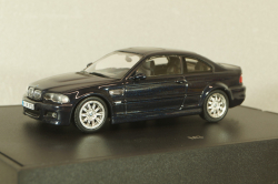 BMW M3 (E46) 1997, dark blue, 80420009764, Minichamps 1:43