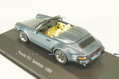 Porsche 911 (991) Speedster 1989, blue, 7114015, Atlas 1:43