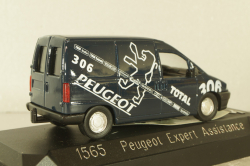 Peugeot Expert I Peugeot assistance 1995, blue, 1565, Solido 1:43