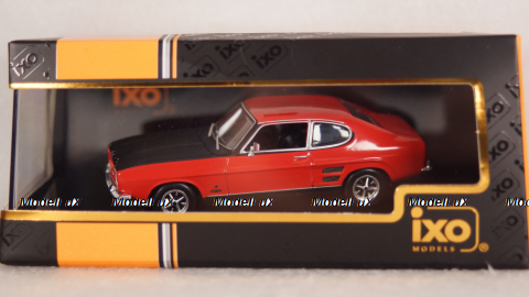Ford Capri 1700 GT 1970 red/black, CLC258, IXO 1:43