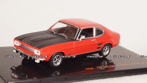 Ford Capri 1700 GT 1970 red/black, CLC258, IXO 1:43