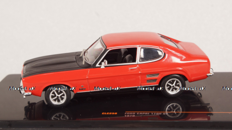 Ford Capri 1700 GT 1970 red/black, CLC258, IXO 1:43