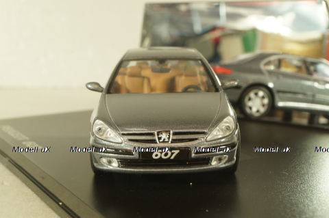 Peugeot 607 Phase 1 1999, grey, Norev 1:43