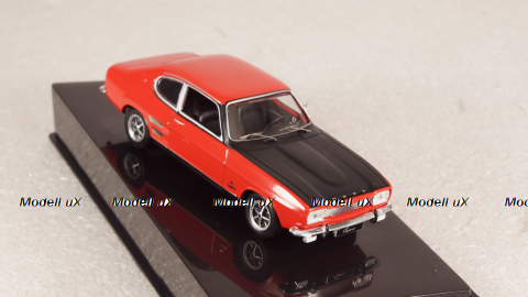 Ford Capri 1700 GT 1970 red/black, CLC258, IXO 1:43