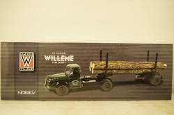 Willeme LD610 Fardier wood transporter (лесовоз) 1956, 879996,  Norev 1:43