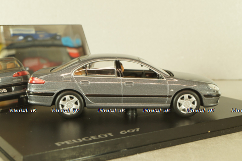 Peugeot 607 Phase 1 1999, grey, Norev 1:43