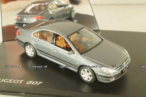 Peugeot 607 Phase 1 1999, grey, Norev 1:43