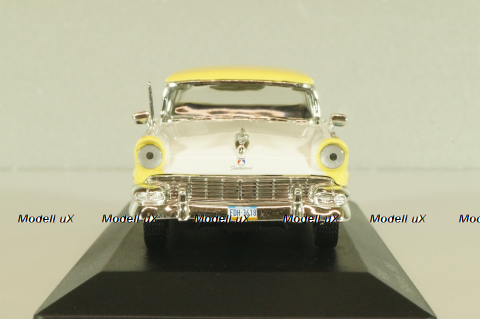 Ford Fairlane 1956, yellow/white, WB043, Whitebox 1:43