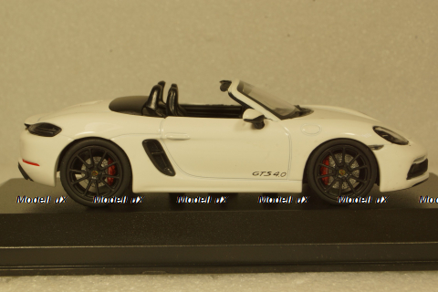 Porsche 718 Boxster GTS (982) 2020 White, 410069101, Minichamps 1:43