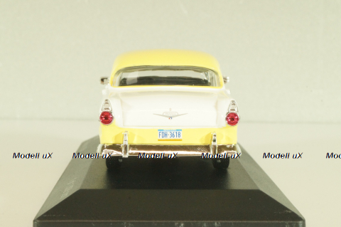 Ford Fairlane 1956, yellow/white, WB043, Whitebox 1:43