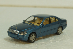 Mercedes S500 W220, blue, 1590224, Wiking 1:87