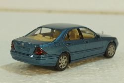 Mercedes S500 W220, blue, 1590224, Wiking 1:87