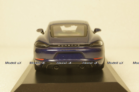 Porsche 718 Cayman GTS (982) 2020 Blue, 410069002, Minichamps 1:43