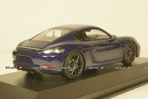 Porsche 718 Cayman GTS (982) 2020 Blue, 410069002, Minichamps 1:43