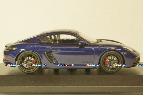 Porsche 718 Cayman GTS (982) 2020 Blue, 410069002, Minichamps 1:43