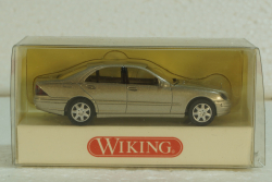 Mercedes S500 W220, gold, 1590425, Wiking 1:87